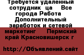 Требуется удаленный сотрудник (ца) - Все города Работа » Дополнительный заработок и сетевой маркетинг   . Пермский край,Красновишерск г.